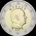  Monaco 2 euro 2023 UNC 
