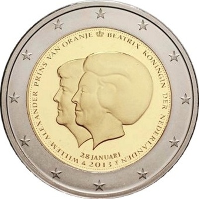 Holland 2 euro 2013 Double Portrait UNC