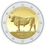 Malta 2 euro 2025 The Maltese Ox UNC