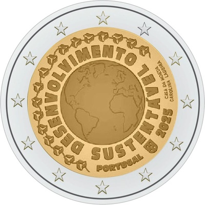 Portugal 2 euro, 2025 Sustainable Development UNC