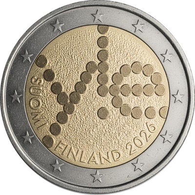 Soome 2 Euro 2026 Yleisradio UNC