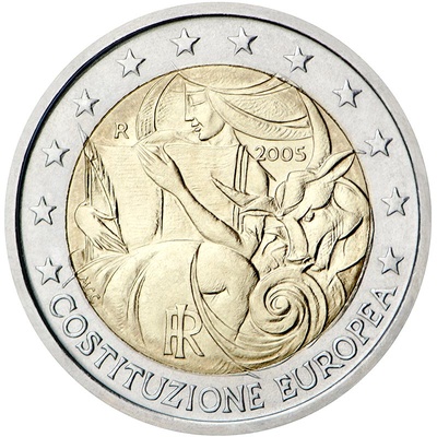 Itaalia 2 euro, 2005 "Constitution " UNC