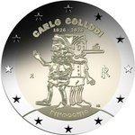 Itaalia 2 Euro 2026 Carlo Collodi – Pinocchio UNC