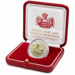 Monaco 2 euro 2026 Duchy of Valentinois PROOF
