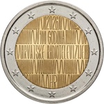 Horvaatia 2 Euro 2026 Radio and Television UNC