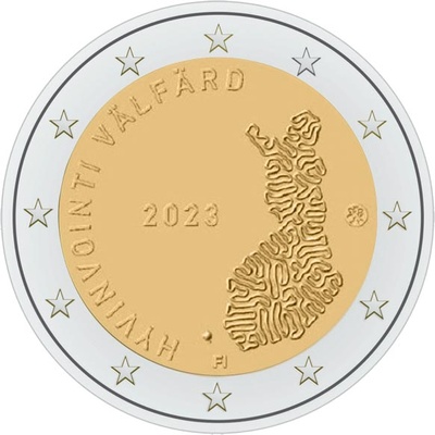  Soome 2 EURO, 2023 Social and health services UNC 