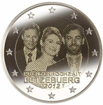 Luksemburg 2 euro 2012, Royal Wedding UNC