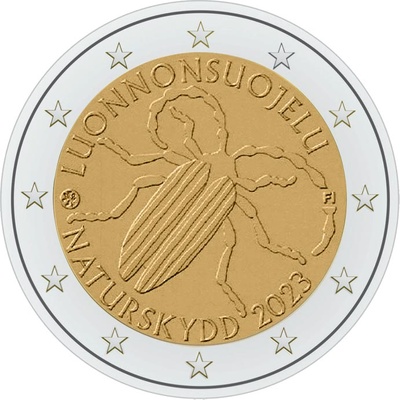Soome 2 EURO, 2023, First Finnish Nature Conservation Act, UNC