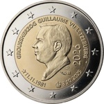 Luksemburg 2 euro 2026 Groussherzog Guillaume (UNC)