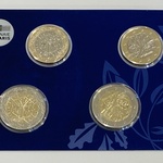 Prantsusmaa Euro coin set  New national sides 2022
