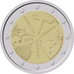 Soome 2 Euro 2024a. Finnish architecture (UNC)