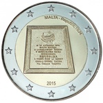 Malta 2 euro 2015 Republic 1974 UNC
