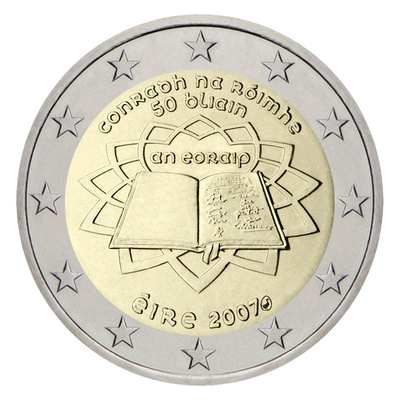 Iiri 2 euro 2007 TOR, UNC