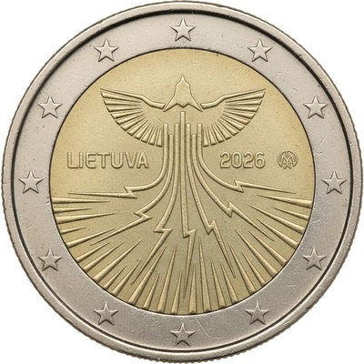 Leedu 2 euro 2026 Lithuania‘s energy independence UNC