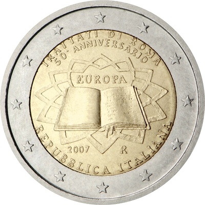 Itaalia 2 euro 2007 TOR, UNC