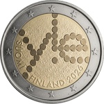 Soome 2 Euro 2026 Yleisradio UNC