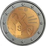 Portugal 2 euro 2017a. "Public Security" UNC