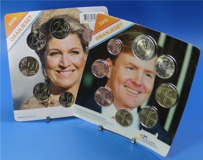 Holland eurode komplekt 1sent- 2 euro 2015 