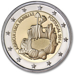 Portugal 2 Euro 2014  Family Farming (UNC) 