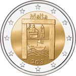 Malta 2 euro 2018 "Cultural Heritage" UNC