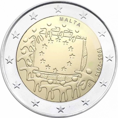 Malta 2 eurot 2015.a. Euroopa lipp, UNC