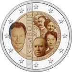 Luksemburg 2 euro 2015 Nassau-Weilbourg (UNC)