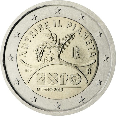 Itaalia 2 euro 2015.a. Expo, UNC