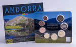 Andorra ametlik komplekt 2017 ,1cent-2euro,BU