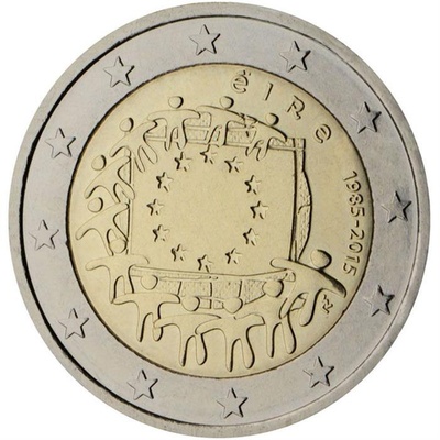 Iiri 2 Euro 2015.Lipp (UNC)
