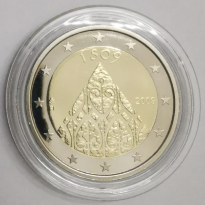 Soome 2 Euro 2009a. Finnish autonomy PROOF