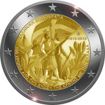 Kreeka 2 euro 2013 Crete with Greece UNC