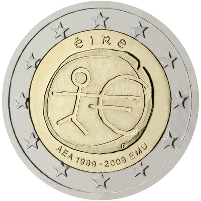 Iiri 2 euro 2009 EMU, UNC