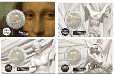 Prantsusmaa 2 euro, 2025  The Louvre Museum