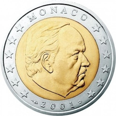 Monaco 2 euro 2001 UNC