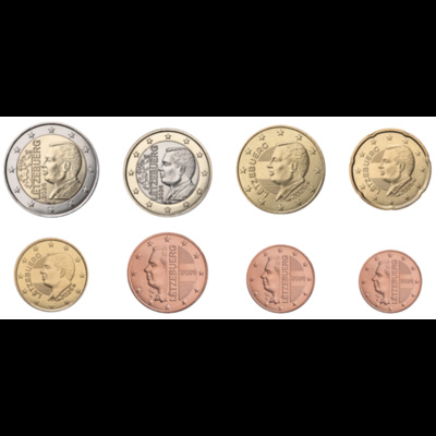 Luksemburg 2026 euroset UNC Uus kujundus