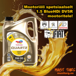 Mootoriõli 5W-30 Total Quartz Ineo RCP 5L 1.5 BlueHDi DV5R