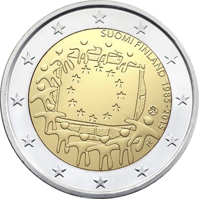 Soome 2 euro 2015.a. Euroopa lipp, UNC 