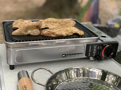 Kaasaskantav gaasigrill Smart Plancha Kemper