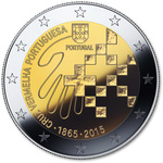 Portugal 2 euro 2015  Red Cross UNC