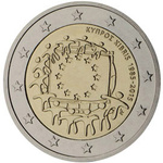 Küpros 2 euro 2015 Lipp UNC