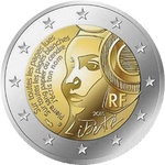 Prantsusmaa 2 euro 2015 Liberty UNC