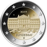 Saksamaa 2 euro, 2019, " Bundesrat" UNC 