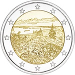 Soome 2 euro 2018.a. Finnish national landscape Koli UNC 