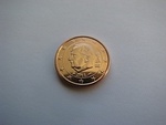 Belgia 1 eurosent 2011 Kolmas seeria  (UNC)