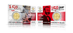 Belgia 2 Euro 2014 Red Cross, BU (Tiraaz 287 500) 