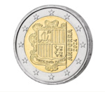 Andorra 2 euro 2024 UNC