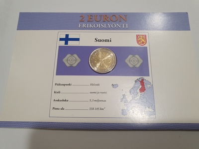 Soome 2 Euro 2004. Risuraha (UNC)